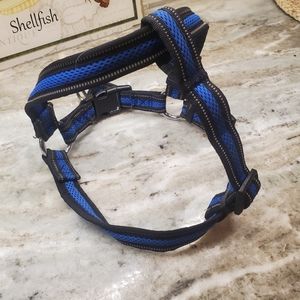 Blue Small Coastal Quick connect Dog Harness
